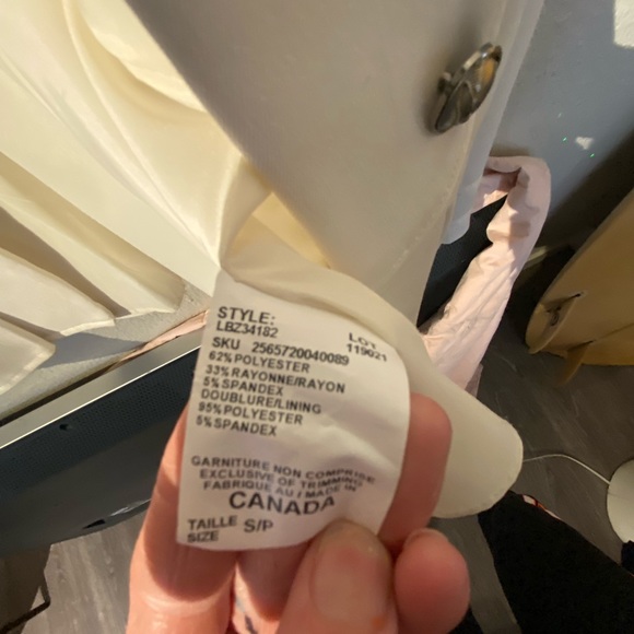 SMALL WHITE COLONIAL VINTAGE COAT - Picture 3 of 7